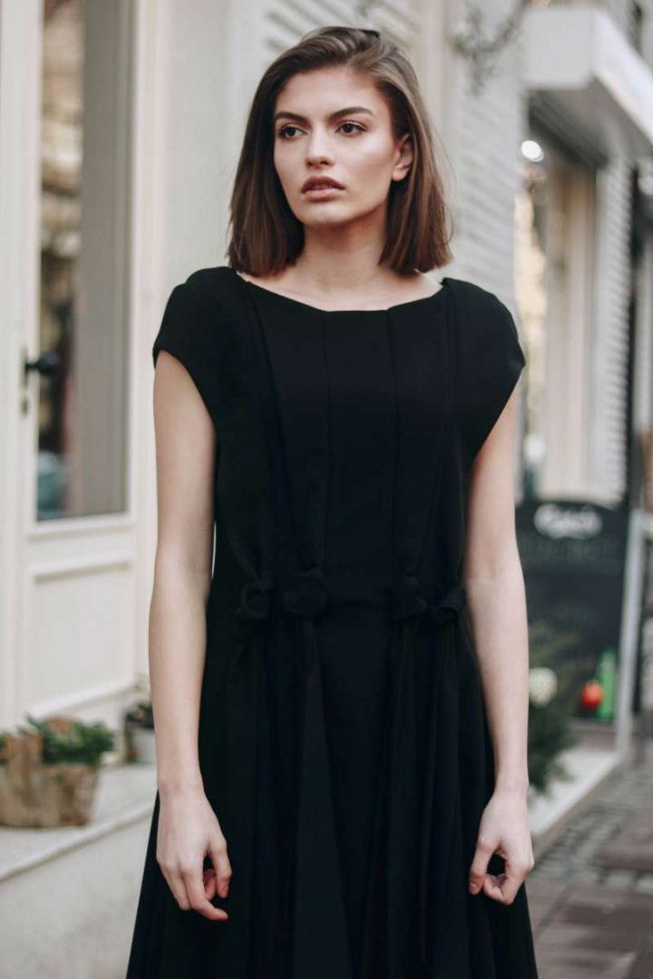 Timeless Little Knot Black Dress