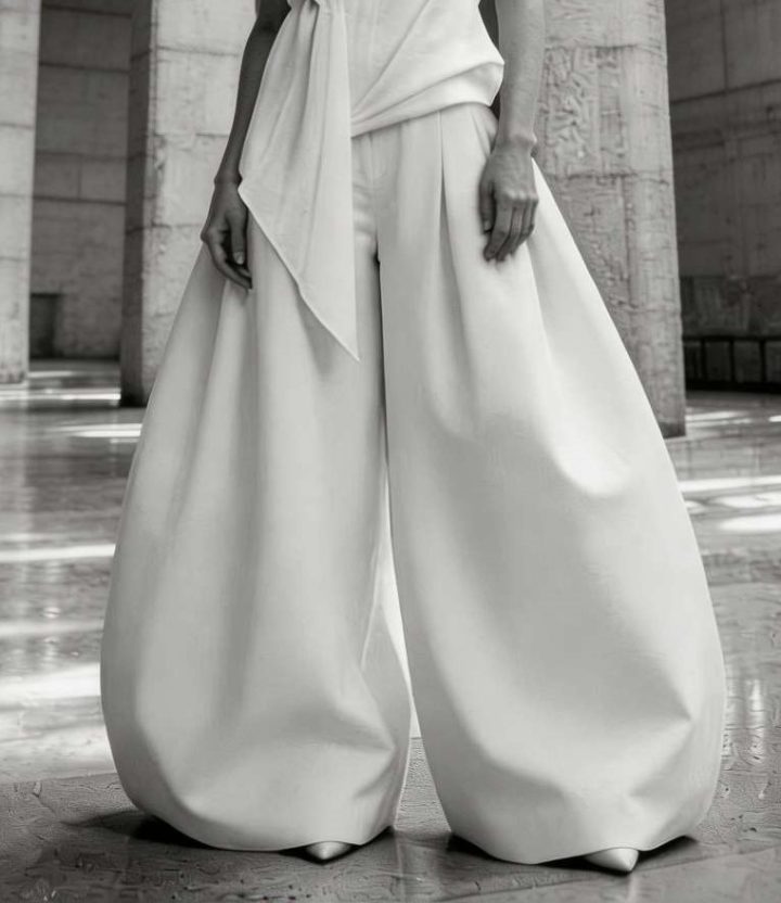 Biomorph ballon pants